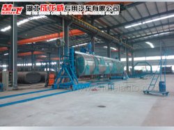 铝合金油罐半挂车（湖北成龙威精品）