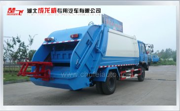 楚飞牌压缩式垃圾车使用操作